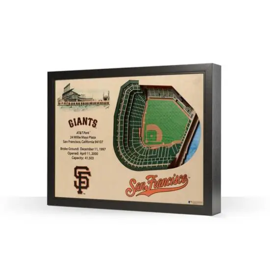MLB 25-Layer StadiumView Wall Art San Francisco Giants {1}