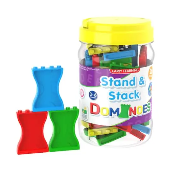 Early Learning - Stand & Stack Dominoes {3}