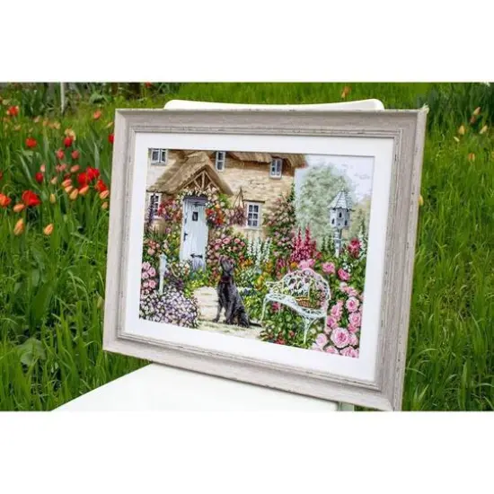Luca-s The Cottage Garden Counted Cross Stitch Kit {10}