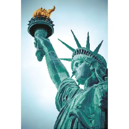 Diamond Dotz&reg; Statue of Liberty Diamond Painting Artwork Kit {1}