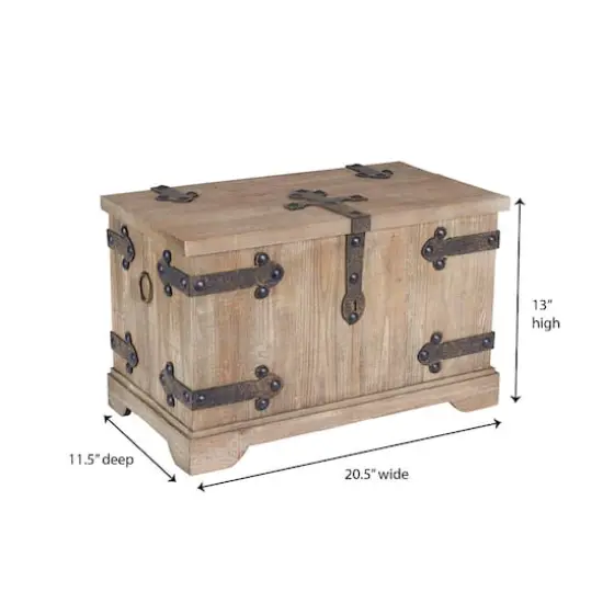 Household Essentials Hinge Decorative Trunk (Small) {4}