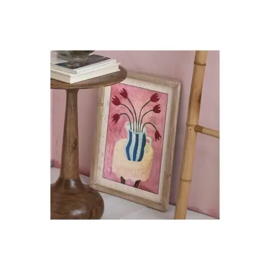 Hello Honey® Multicolor Framed Flower Still Life Framed Wall Décor {3}