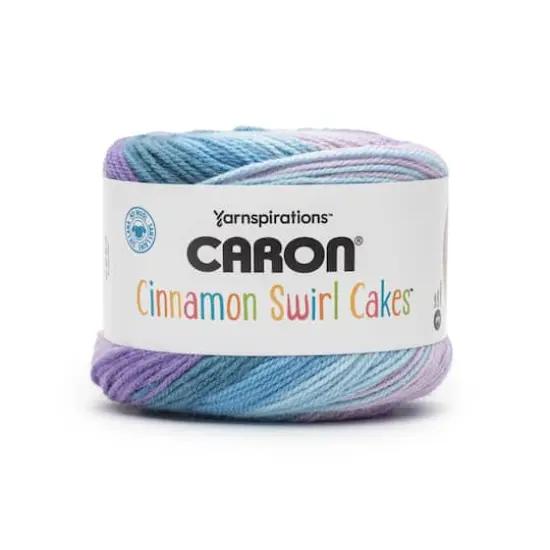 Caron&reg; Cinnamon Swirl Cakes&trade; Yarn Twilight Surf {1}