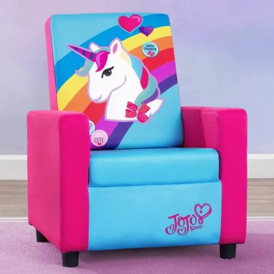 Delta Children JoJo Siwa High Back Upholstered Chair {4}