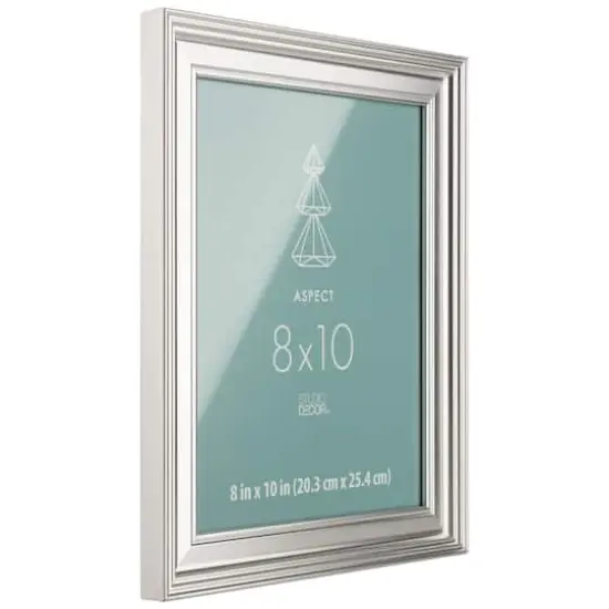 Silver Wide 8" x 10" Frame, Aspect by Studio D&eacute;cor&reg; {4}
