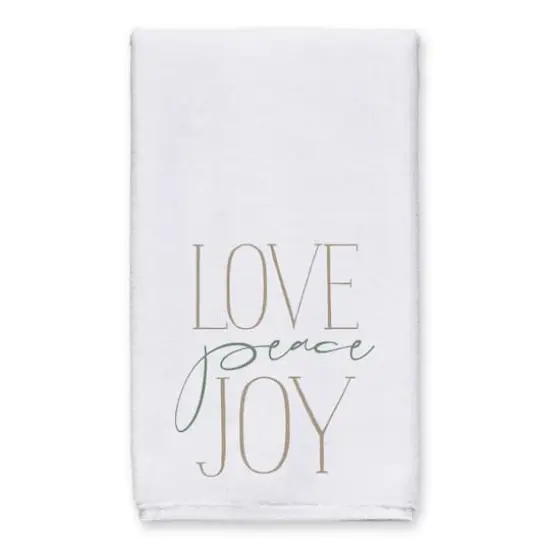 Love, Peace & Joy Tea Towel Set {3}
