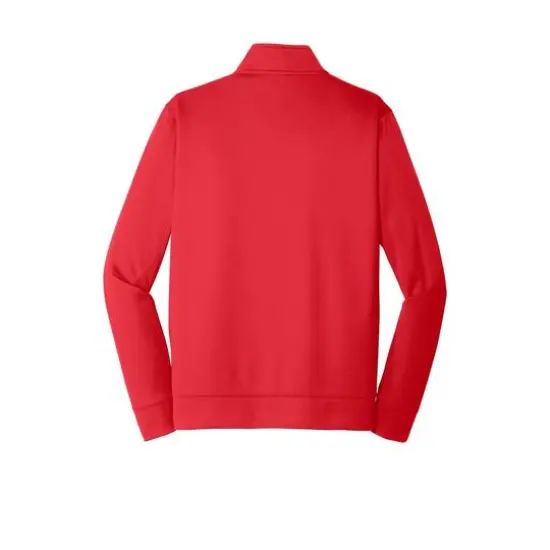 Port & Company® Performance Fleece 1/4-Zip Pullover Sweatshirt Red {4}
