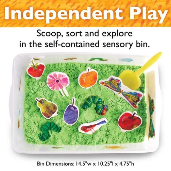 Creativity for Kids&reg; The Very Hungry Caterpillar&trade; Sensory Bin {6}