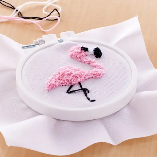 Flamingo Punch Needle Kit by Loops & Threads&trade; {3}