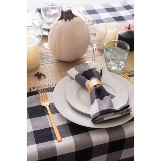 DII&reg; Gold Round Painted Napkin Rings, 6ct.  {6}