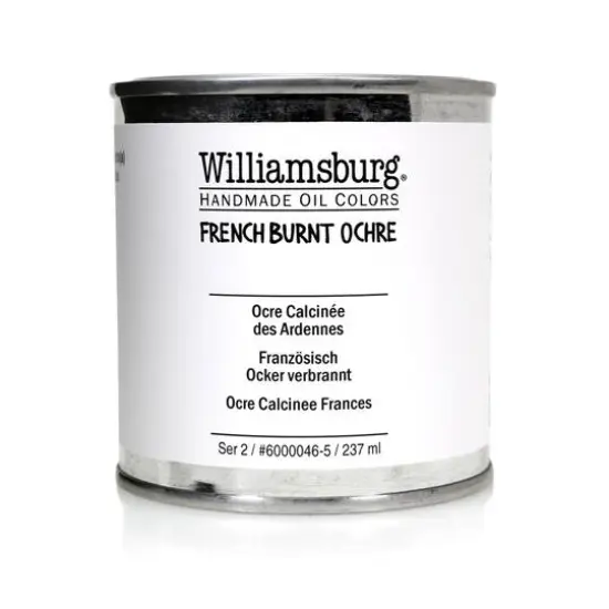 Williamsburg&reg; Artist Oil Colors Jar, 8oz. French Burnt Ochre {1}