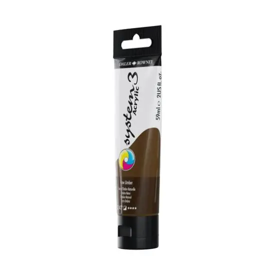 Daler-Rowney&reg; Original System 3 Acrylic Paint, 59mL 247 Raw Umber {4}