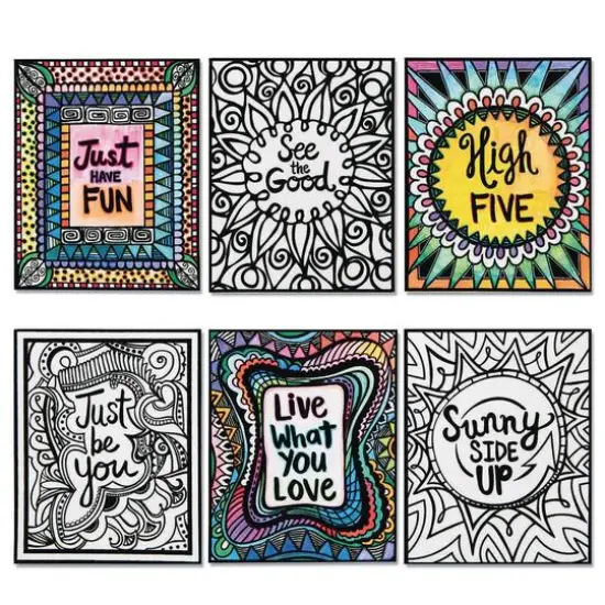 S&S&reg; Worldwide Velvet Art Positive Posters, 24ct. {1}