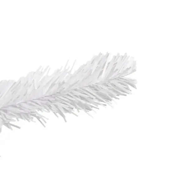 7.5ft. Pre-Lit Rapids White Pine Pencil Artificial Christmas Tree, Clear Lights {5}