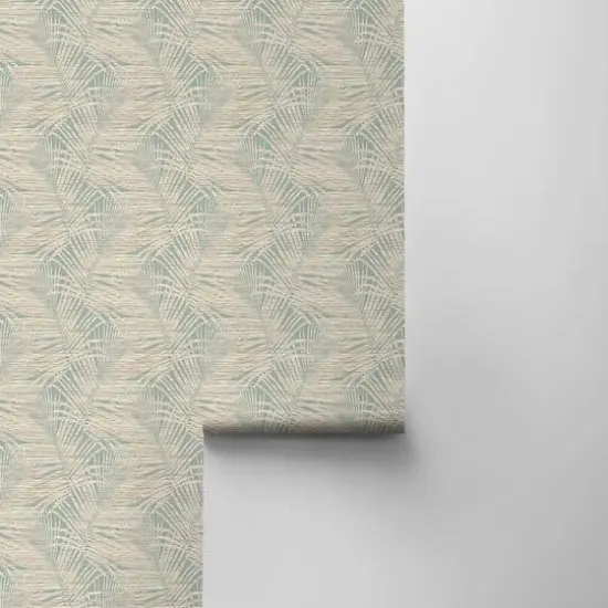 Tommy Bahama&reg; Shadow Palms Peel & Stick Wallpaper Seamist {8}