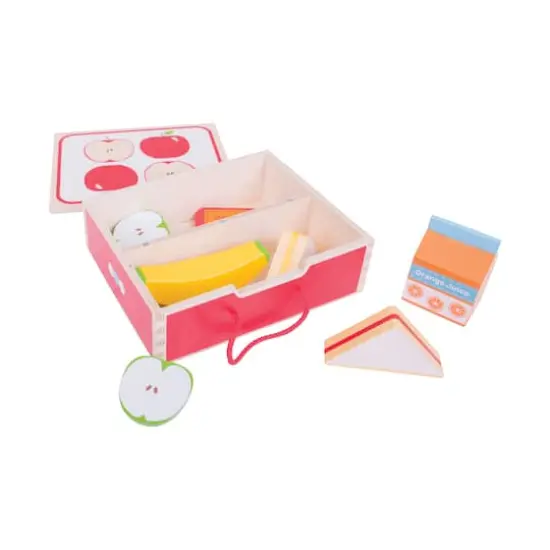 Wooden Packed Lunch {3}