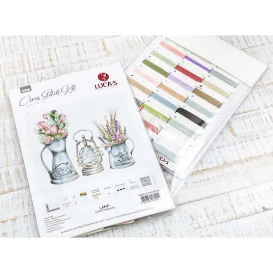 Luca-s Lamp Counted Cross Stitch Kit {5}