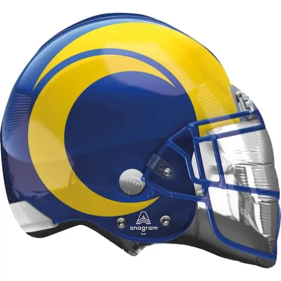 21" Los Angeles Rams Helmet Foil Balloon {1}