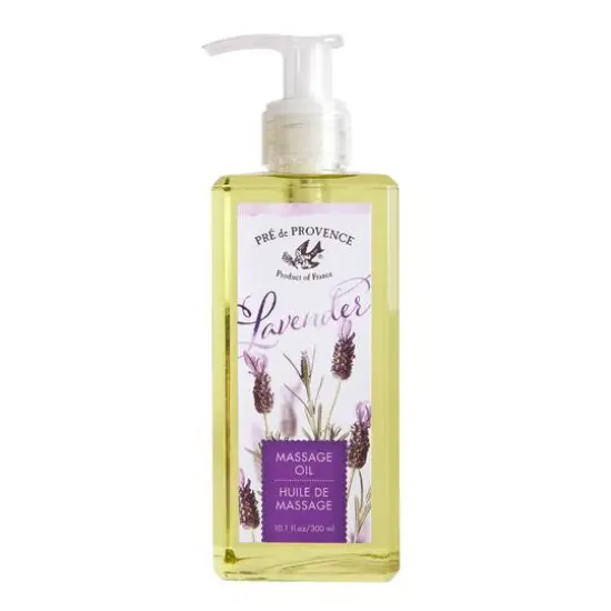 European Soaps Lavender Massage Oil, 300mL {1}