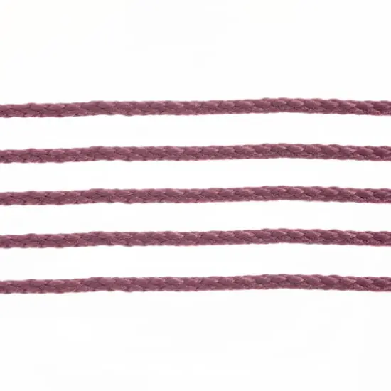 John Bead 4mm Braided Macram&eacute; Cord, 70yd. Light Rose {3}