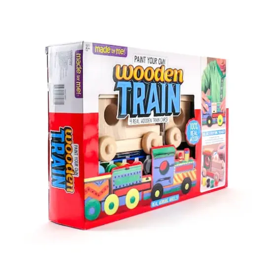 Made by Me&reg; Paint Your Own Wooden Train {3}
