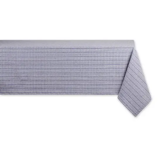 DII&reg; French Blue Farmhouse Gingham Tablecloth {1}