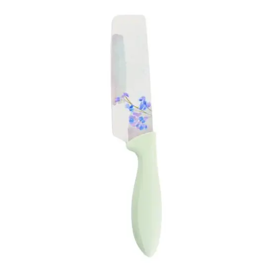 Gibson Elite&reg; Lavender Cottage 3-Piece Knife Cutlery Set in Floral {3}