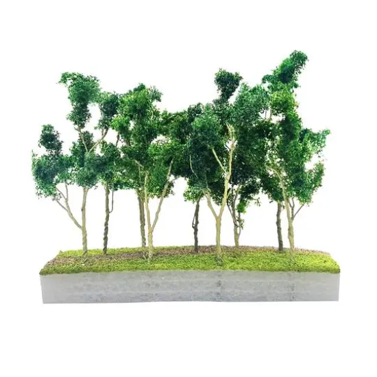 JTT Scenery Products Mini Green Woods Edge Trees {1}