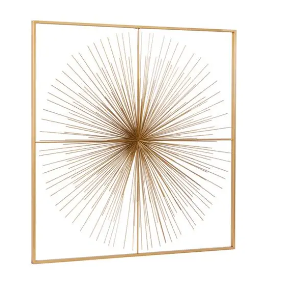 CosmoLiving by Cosmopolitan Gold Iron Modern Wall D&eacute;cor {3}