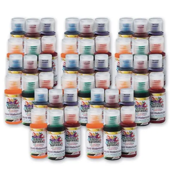 Color Splash!&reg; 6 Color Liquid Watercolor Paint Set, 8ct. {1}