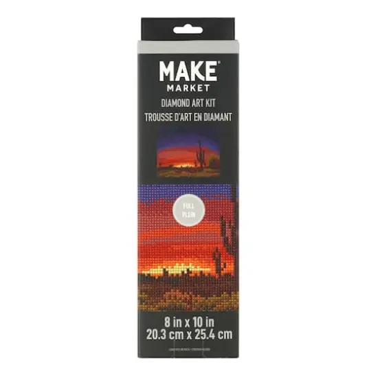 Desert Sunset Painting Diamond Art by Make Market&reg; {4}