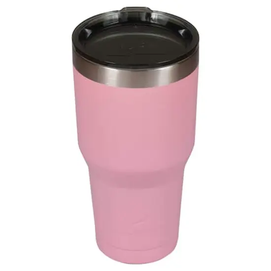 Ozark Trail&reg; 30oz. Pink Vacuum-Insulated Stainless Steel Tumbler {4}