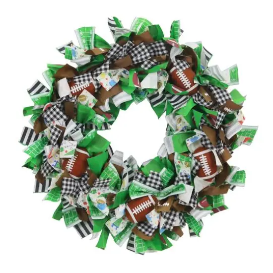 20" Football Wreath by Celebrate It&trade; {1}