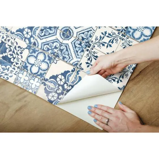 RoomMates Mediterranean Tile Peel & Stick Wallpaper {9}