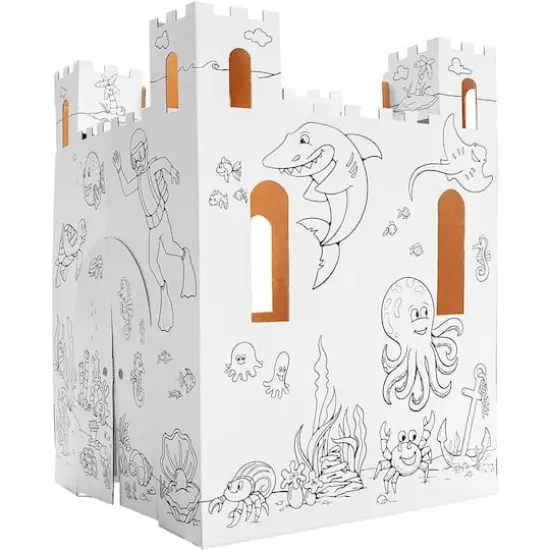 Easy Playhouse Sand Castle {1}