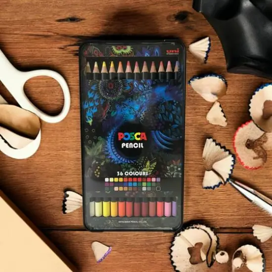 POSCA Colored Pencil 36 Color Set {2}