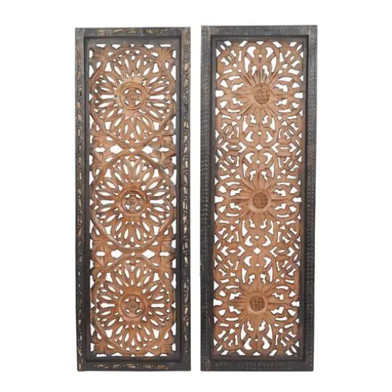 36" Brown Traditional Wall D&eacute;cor Set {1}