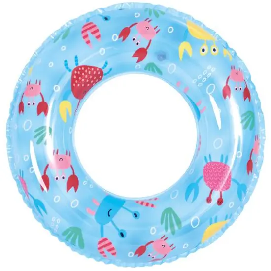 24" Cute Crustaceans Inflatable Inner Tube Ring Float {1}