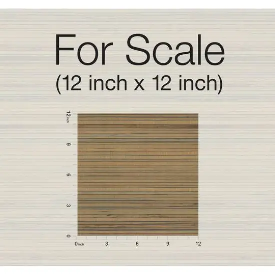 RoomMates Faux Bamboo Grasscloth Peel & Stick Wallpaper Brown and Gray {8}