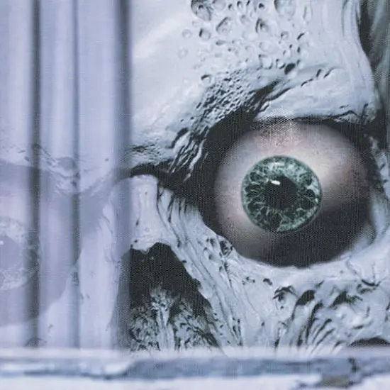 46" Scary Skeleton Window Cover Halloween Decoration {6}