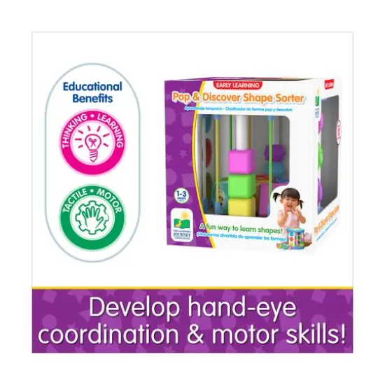 Early Learning - Pop & Discover Shape Sorter {6}