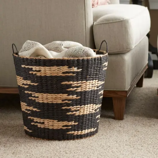 Household Essentials Tapered Woven Basket {3}