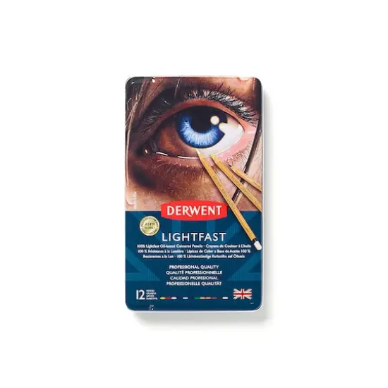 Dewent 12 Lightfast Colored Pencils Set {1}