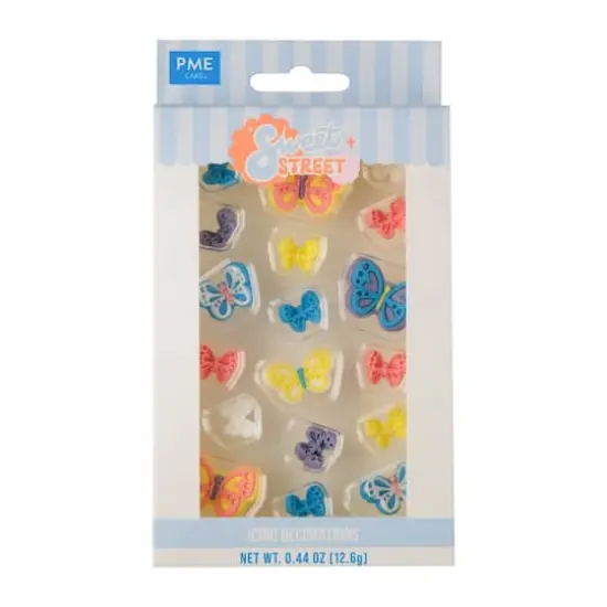 PME Cake Sweet Street&reg; Butterflies Icing Decorations {3}