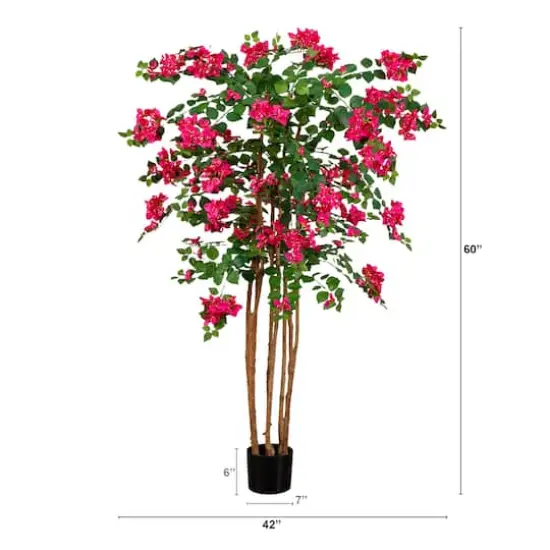 5ft. Artificial Deluxe Bougainvillea Tree {3}