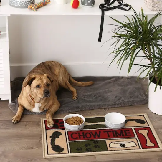 DII&reg; Chow Time Printed Nylon Accent Rug, 1.5ft. x 2.5ft. {5}