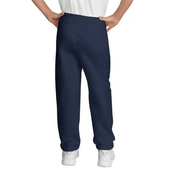 Port & Company&reg; Youth Core Fleece Sweatpants Navy {6}