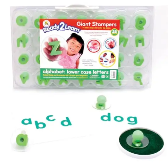 Ready2Learn&trade; Lowercase Alphabet Letters Giant Stampers, 28ct. {3}