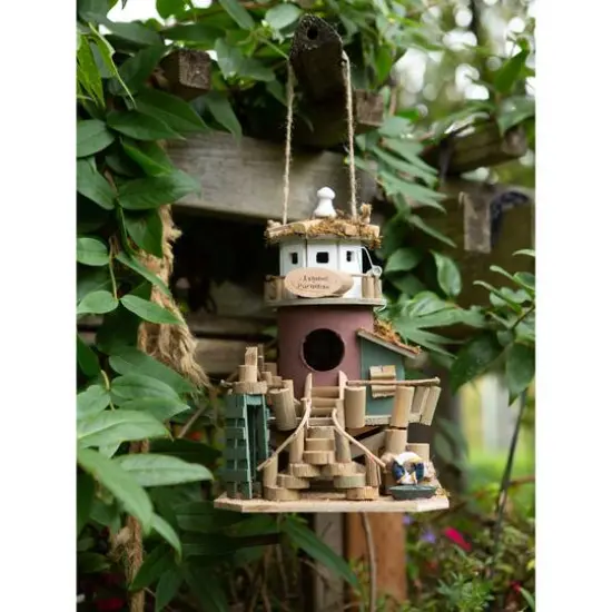 11.25" Island Paradise Birdhouse {10}