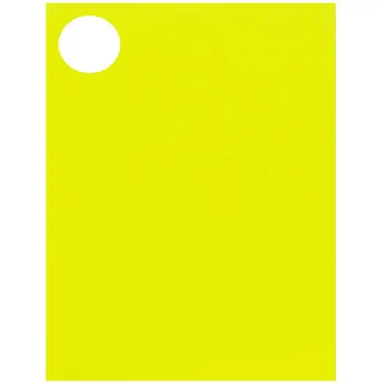 JAM Paper Neon Yellow Mailing Address Label Combo Set {6}